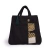 BLACK BAG WITH JAPANESE COTTON