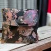 BORSA CON PATTA IN BROCCATO FLOREALE