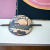 JAPANESE LANDSCAPE HAIRPIN WITH BAMBOO