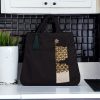 BLACK BAG WITH JAPANESE COTTON