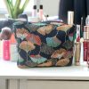 BIG COSMETICS POUCH WITH GINGO CANVA