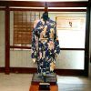 Kimono Yucata Blu Marine