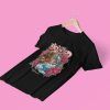 JAPANESE T-SHIRT RAMEN KOI FISH AND NOODLES MOMO KIDOHO