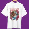 JAPANSK T-SHIRT RAMEN KOI FISK OCH NUDLAR MOMO KIDOHO