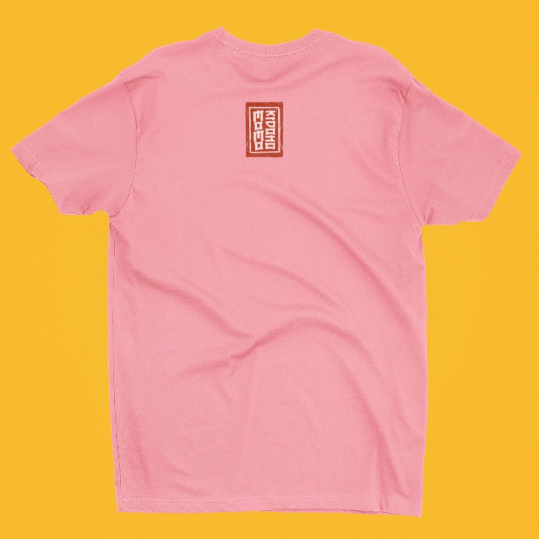 JAPANESE T-SHIRT KOI FISH IN PINK