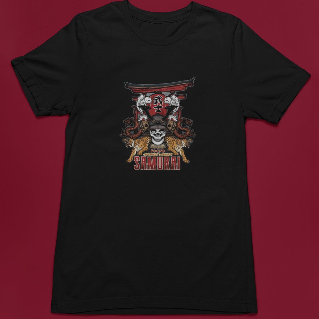 JAPANISCHES T-SHIRT TOKIO SAMURAI MOMO KIDOHO