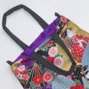 JAPANESE TOTE BAG GEISHA OKOI MOMO KIDOHO