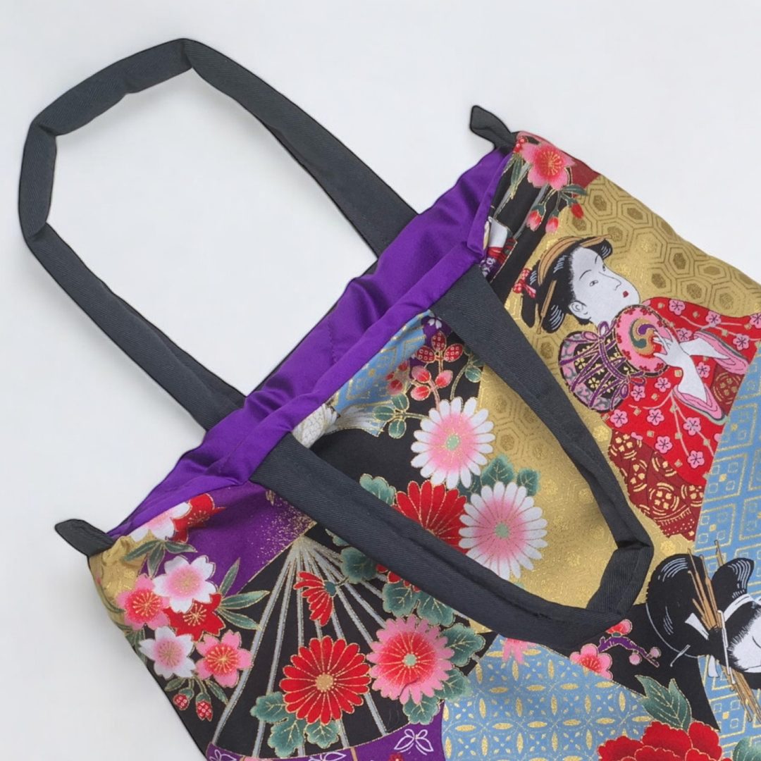 JAPANISCHE TOTE TASCHE GEISHA OKOI MOMO KIDOHO