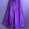 Pantalon japonais Momo Hakama en violet MOMO KIDOHO