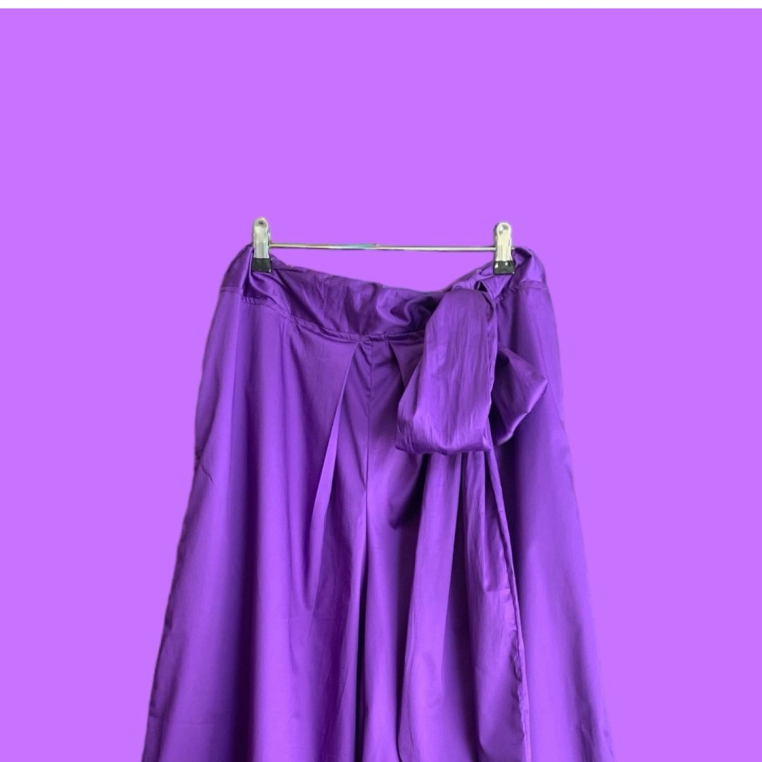 Japanese Pants Momo Hakama in purple MOMO KIDOHO