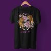 T-shirt japonais Tigre et Lillys Noir MOMO KIDOHO