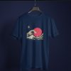 Japanisches T-shirt Goldene Welle und aufgehende Sonne MOMO KIDHOHO