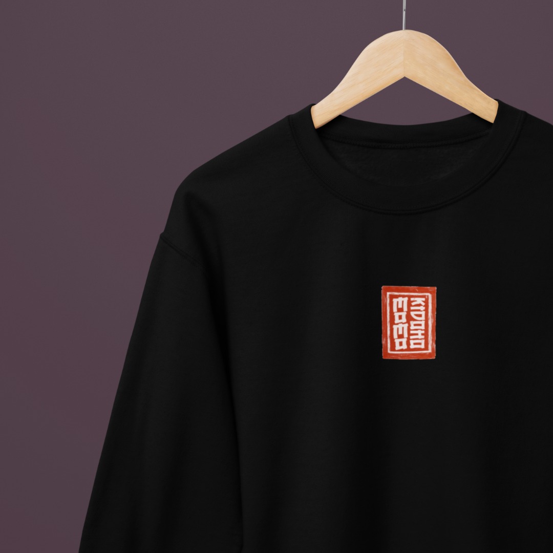 CHINESISCH SWEATSHIRT KOMFUZIUS ZITAT MOMO KIDOHO