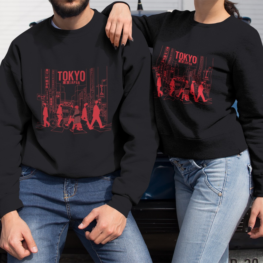 Sweatshirt Tokyo Urban Noir MOMO KIDOHO