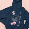 Japanese Hoodie Heaven in French Navy MOMO KIDOHO