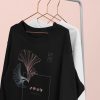 Black Sweatshirt Gingko Endurance MOMO KIDOHO