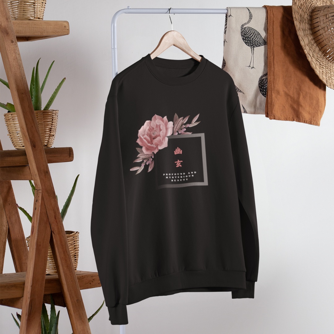 Japansk sweatshirt Yugen MOMO KIDOHO