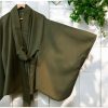 Olive Harmony Wool Kimono