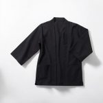 Haori Wool Black Zen Aesthetics