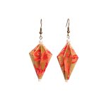 PENDIENTES DE ORIGAMI HECHOS A MANO