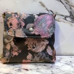 FLAP BAG BROCADE FLORAL