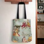 CHINESE STYLE HANDMADE TOTE BAG WITH LINEN