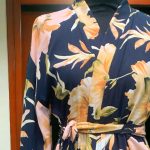 Kimono Yucata Blau Marine