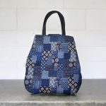 Japansk tote bag Shibori 'n Black Denim