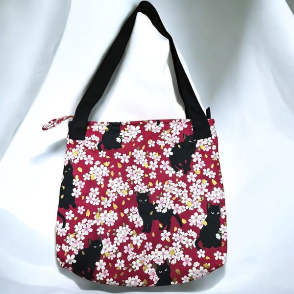 Sakura Neko Bolso Tote Grande MOMO KIDOHO