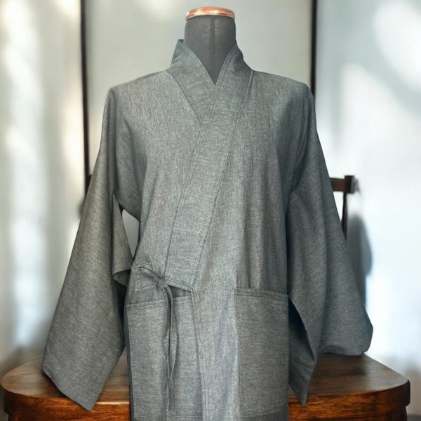 Preto Denim Haori Yoru MOMO KIDOHO