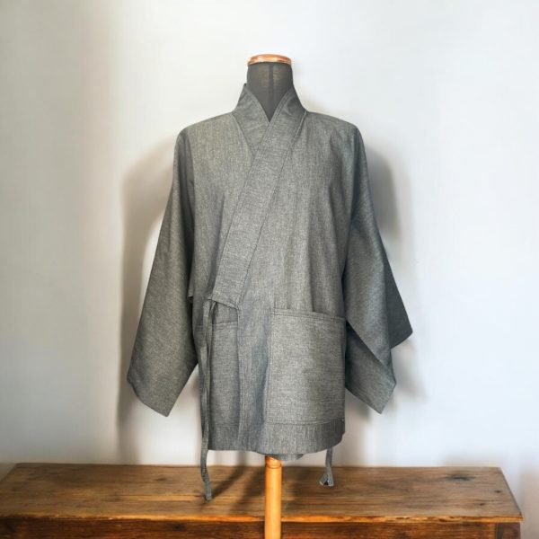 Preto Denim Haori Yoru MOMO KIDOHO