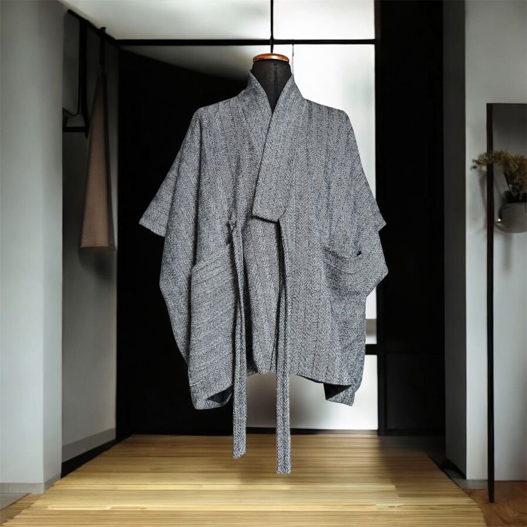 Japanese Cap Coat Nagare no Kaze MOMO KIDOHO