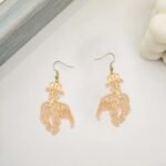 Japanese Goldfish Earings in Golden Color
